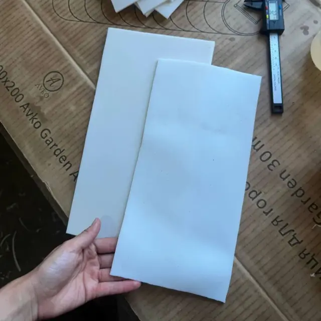 Килимок для тату 22,5 × 22,5 (Штучна шкіра для тату) прозора